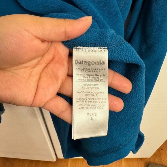 Patagonia Quarter Zip Pullover Sweater - Picture 4 of 4